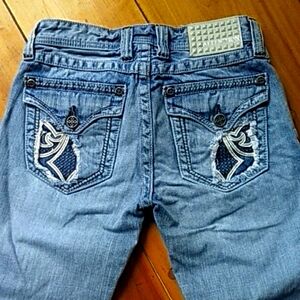 Affliction jeans.
